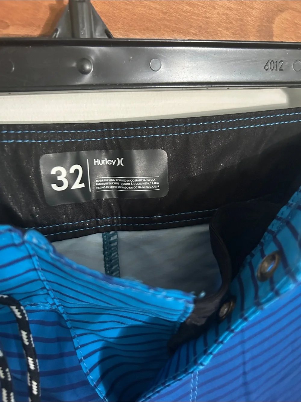 NWT Hurley Men’s Blue Boardshorts with USA Logo